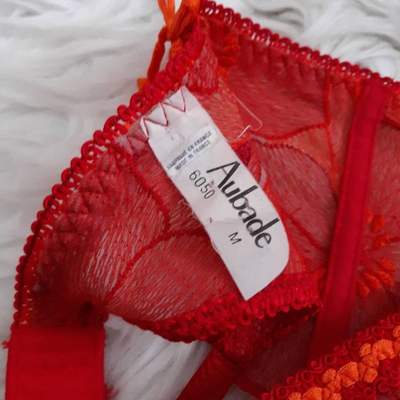 Aubade Women's Red and Orange Panties (4)
