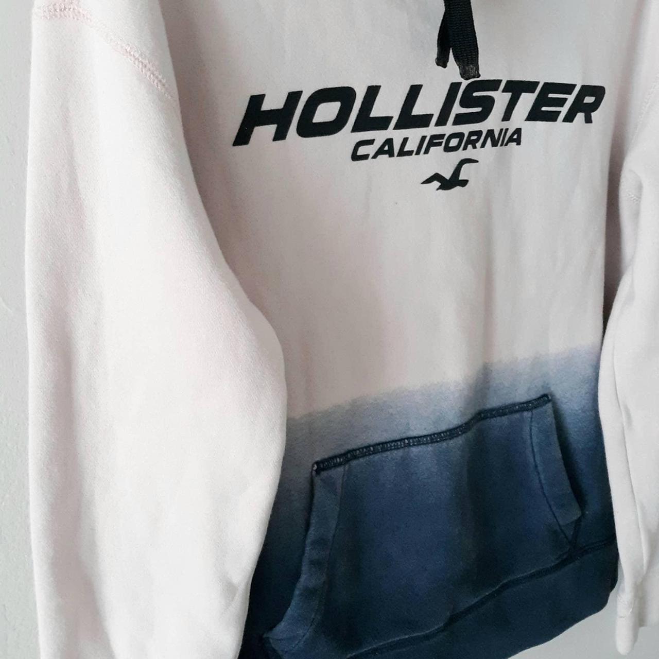 Hollister Hoodie Womens Extra Small Long Sleeve Sweatshirt Kangaroo Pockets  Logo