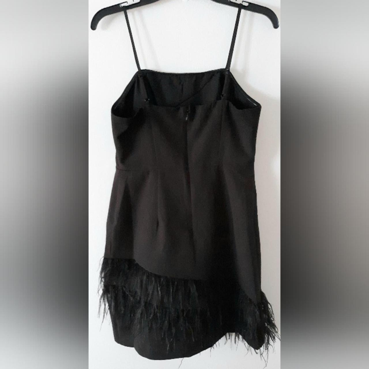 Depop Topshop Feather Dress Topshop Red Dress Top