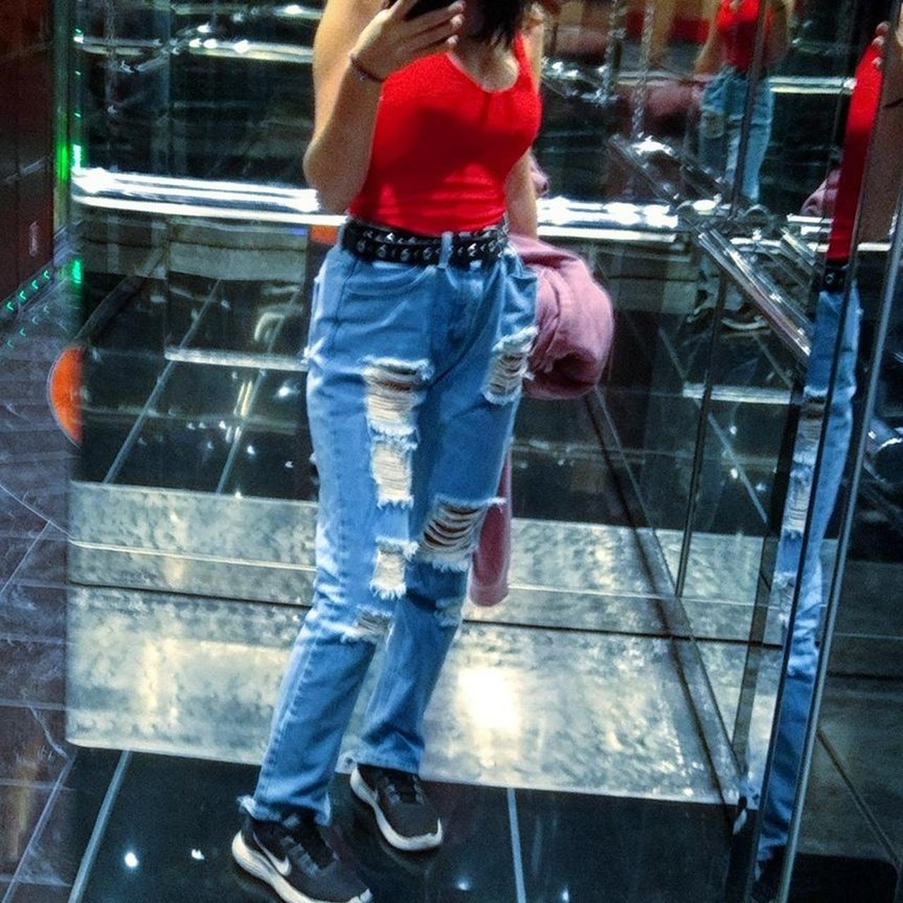 Brandy Melville ripped jeans Depop