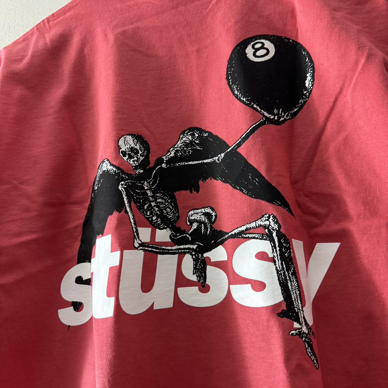 Stussy Apocalypse 8-Ball Tee (Red) FW23 Size... - Depop