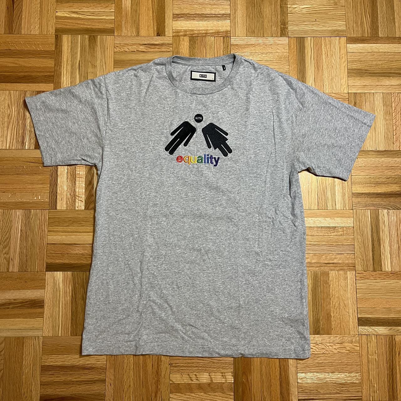 Kith equality t-shirt with embroidery Size L,