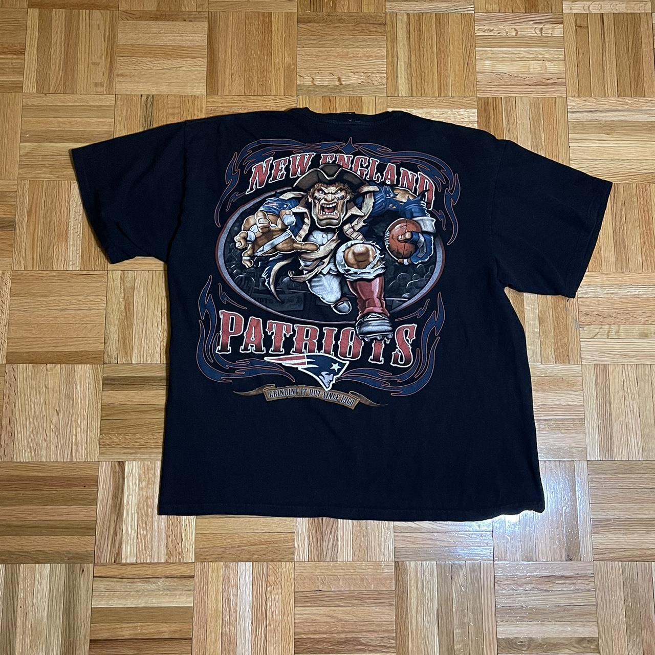 Vintage NFL Team Apparel Tag New England Depop