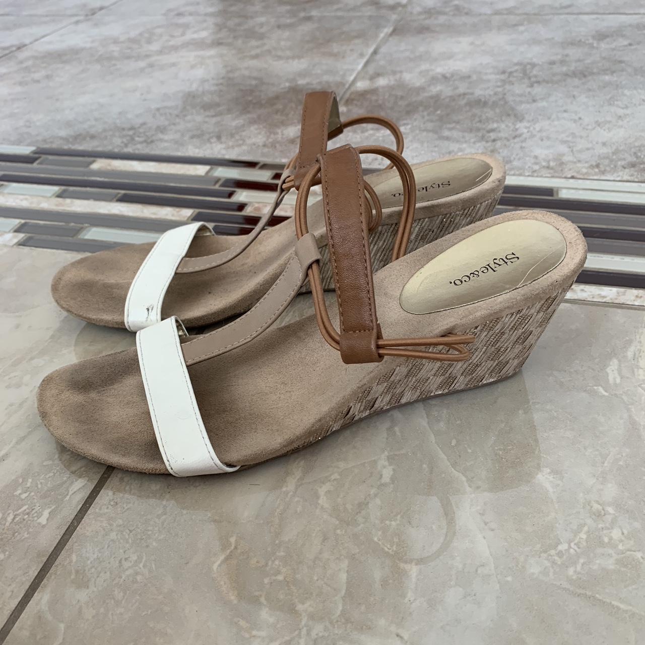 Style & co 2025 wedge sandals