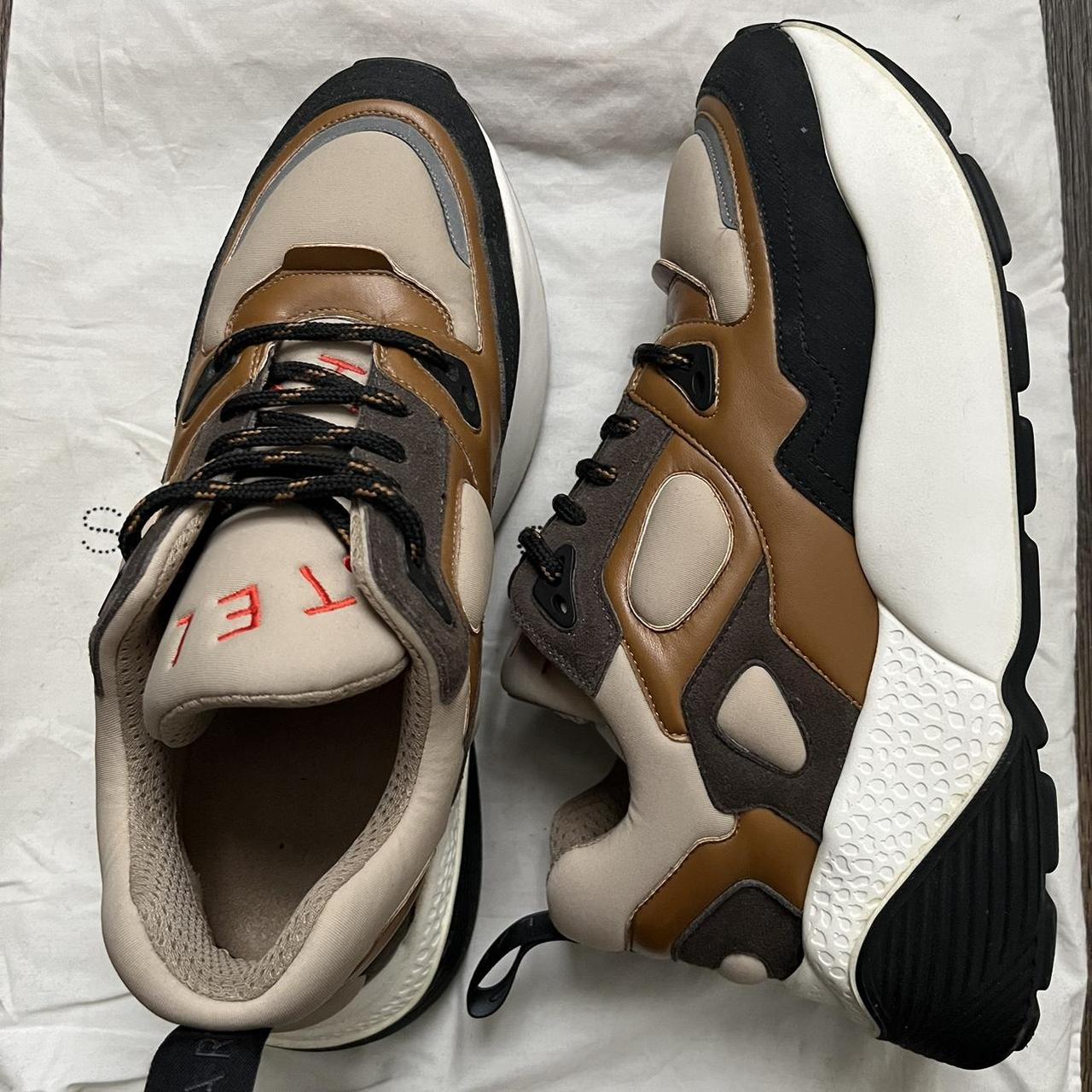 Stella McCartney Tan Black Eclypse Sneakers Depop