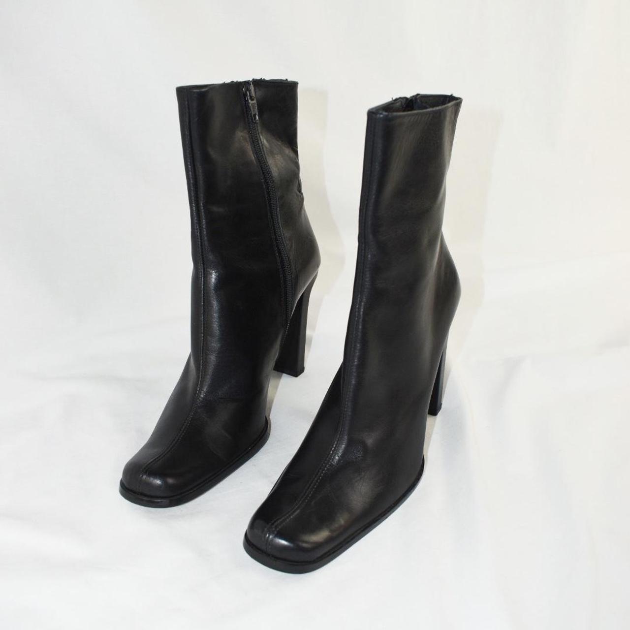 Bebe Women's Black Boots | Depop