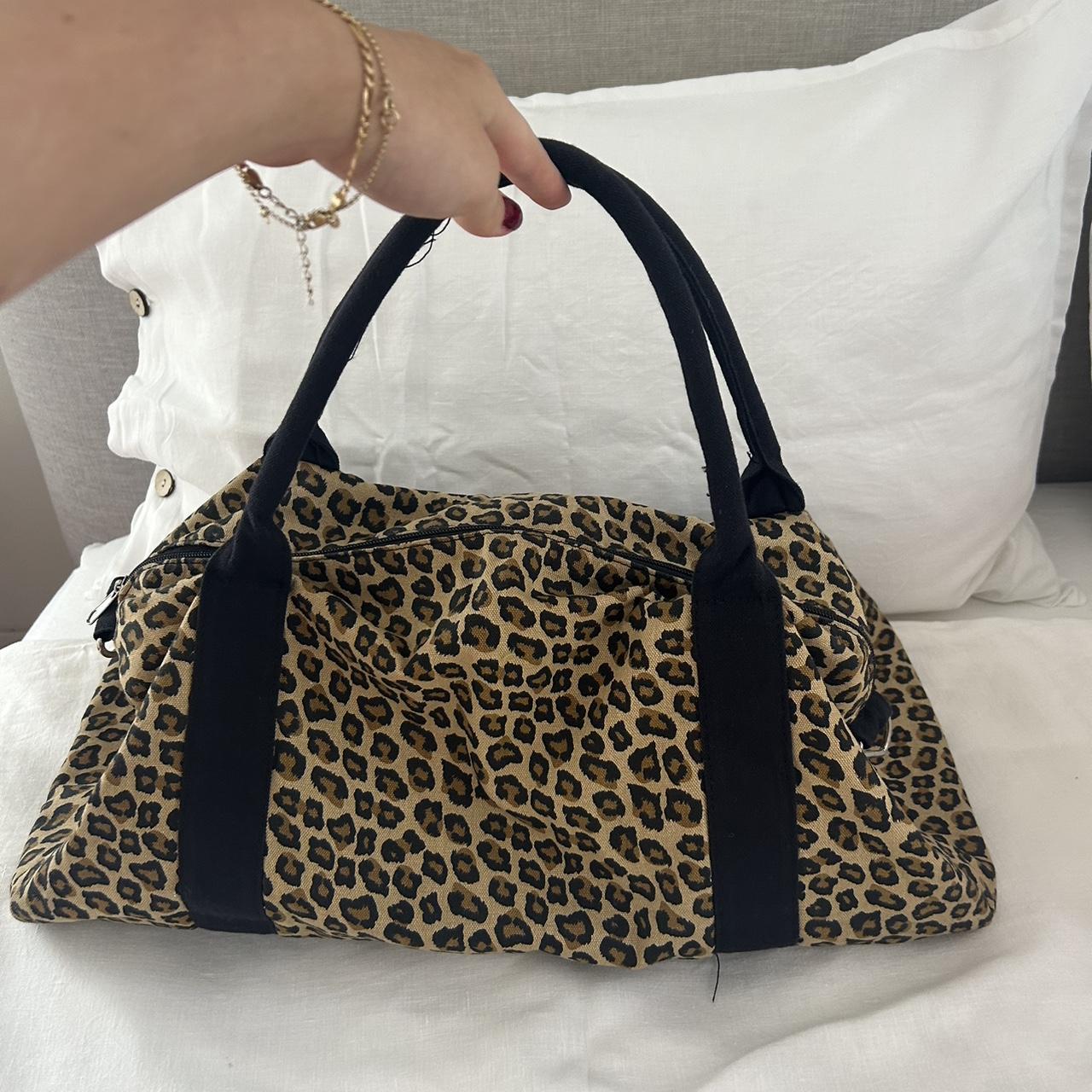 Absolutely insane cheetah print mini duffel bag No... - Depop