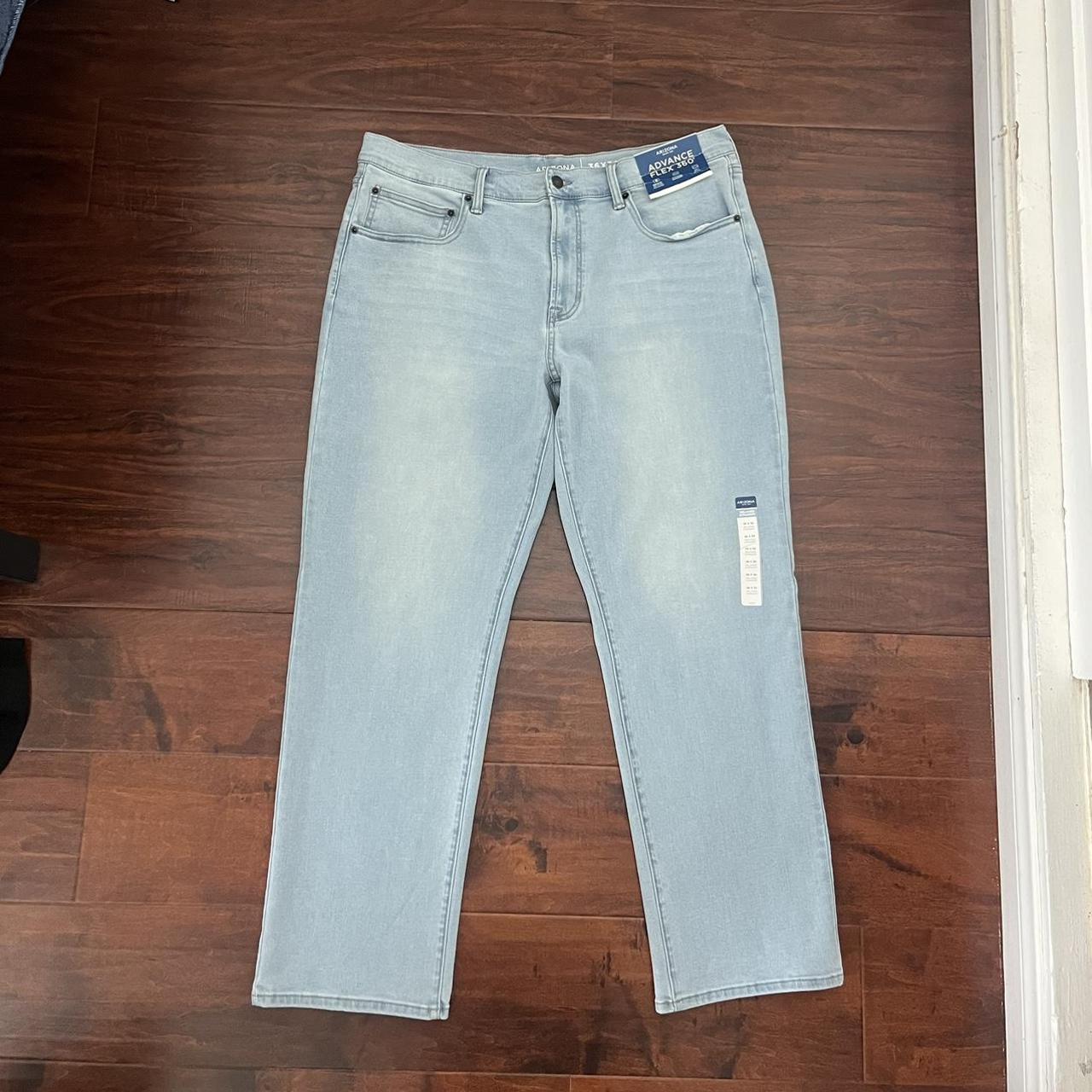 Arizona Men's Blue Jeans Depop