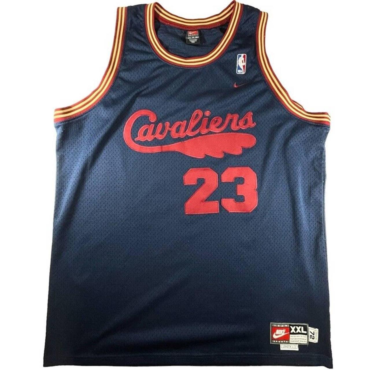 Cleveland Cavaliers LeBron James Navy Blue Swingman Jersey