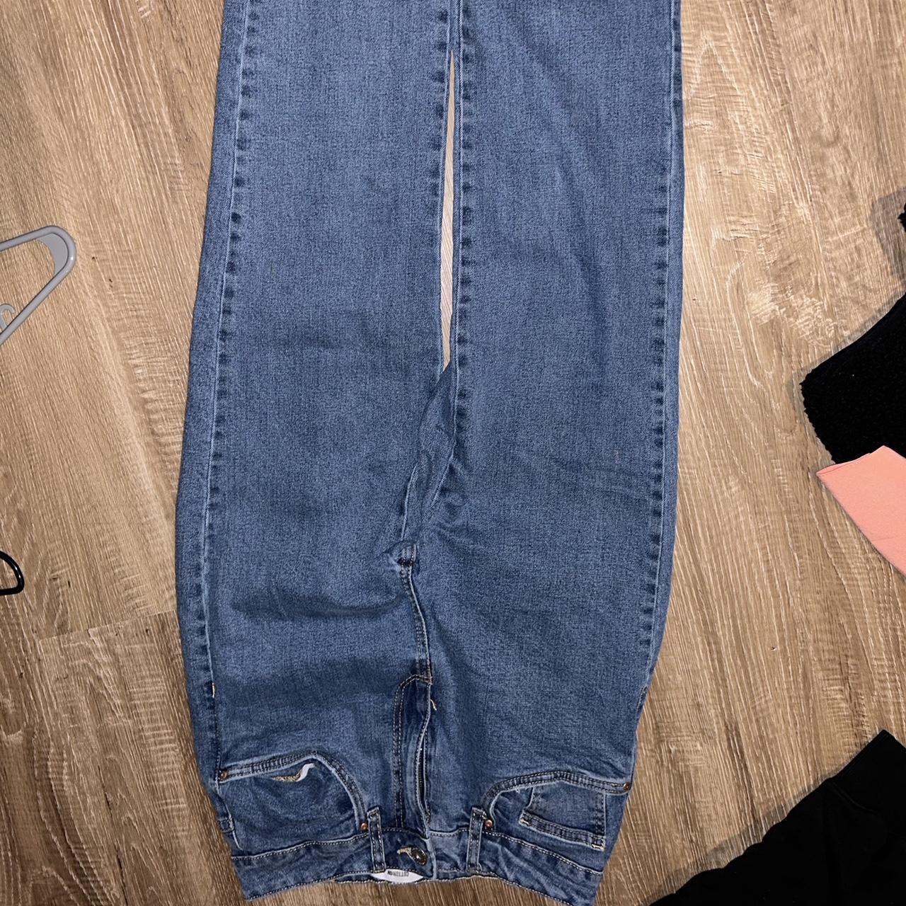 Cotton on denim jeans straight cut size 6 - Depop