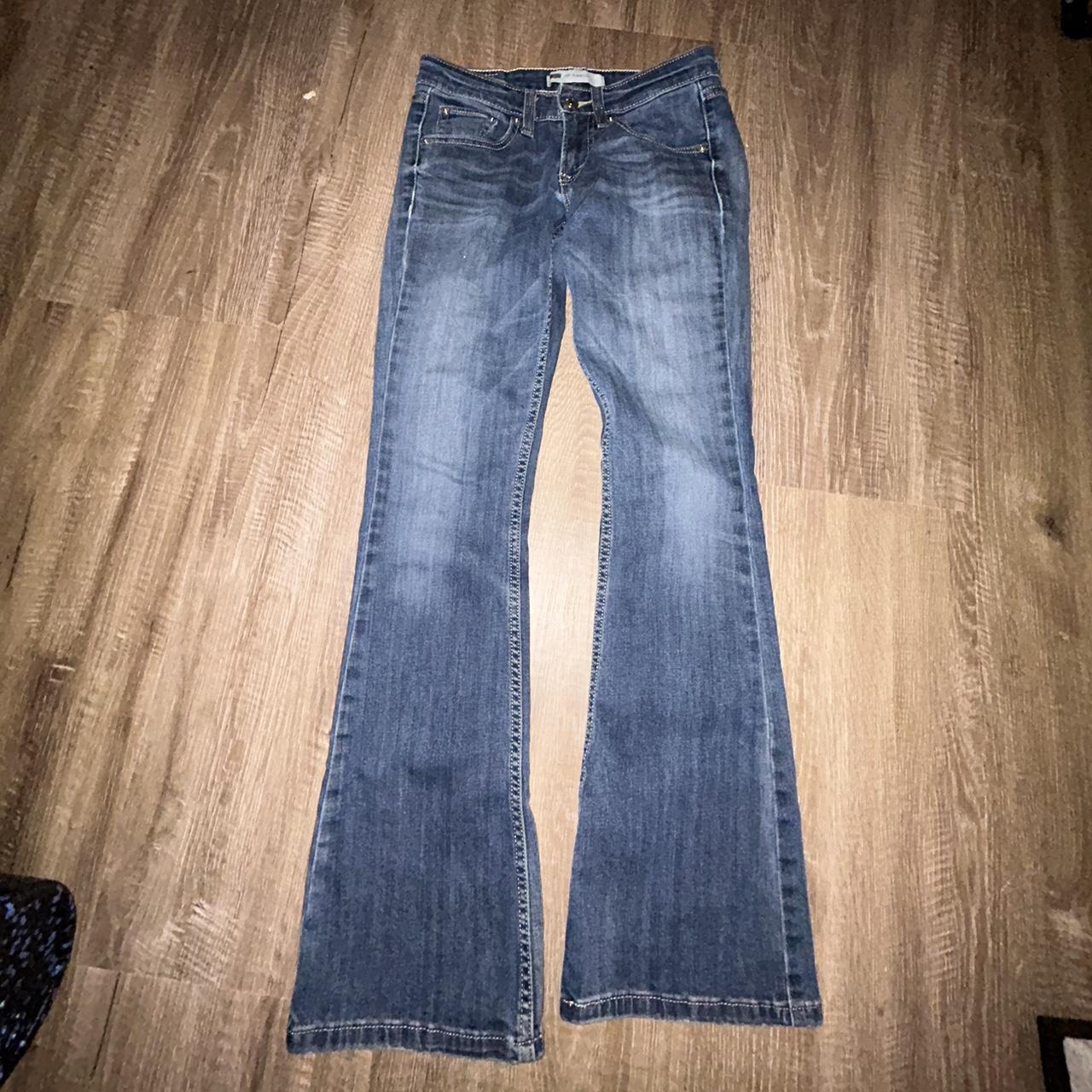 Levi's 518 flare low rise jeans. Size 24 - Depop