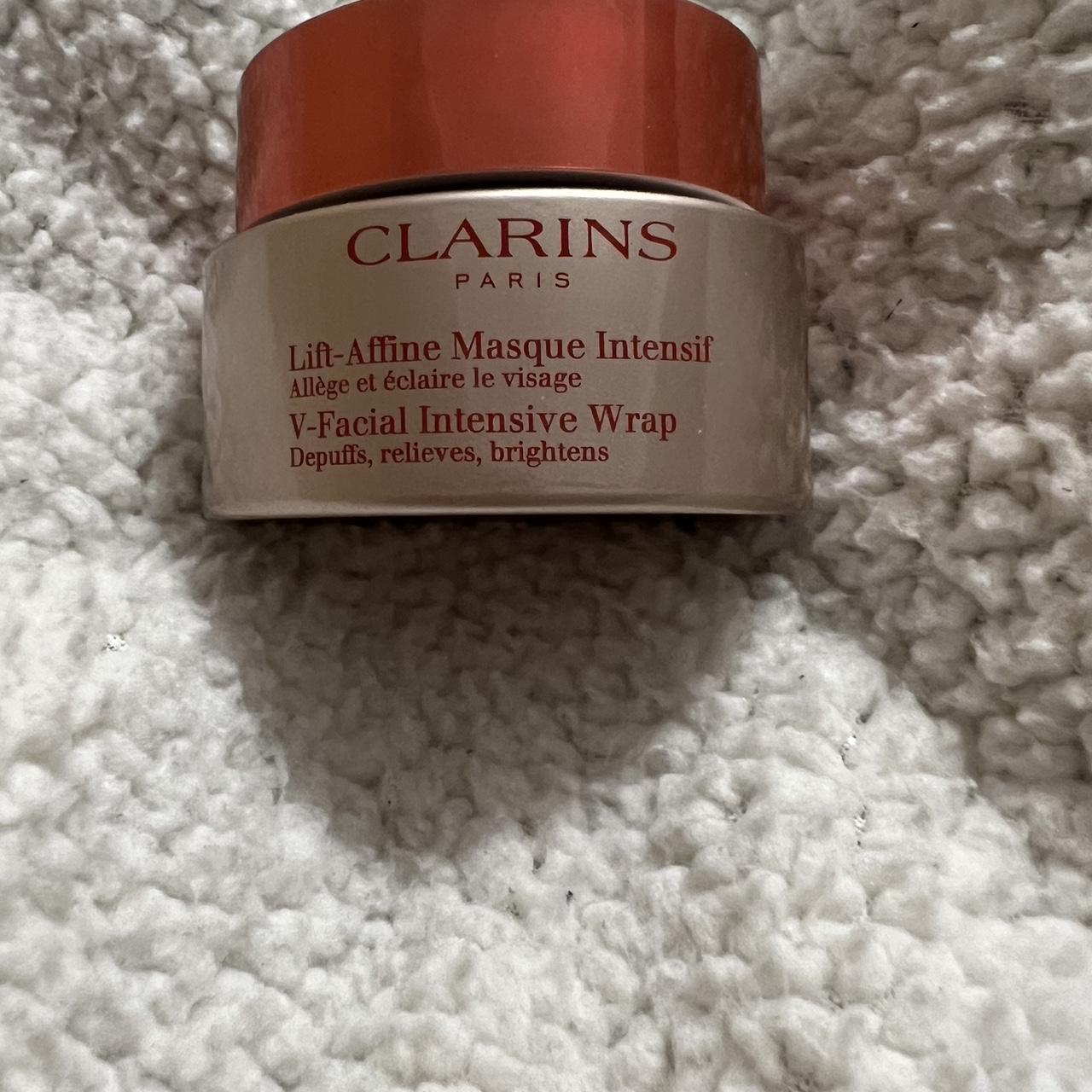 Clarins depuffing mask Depop