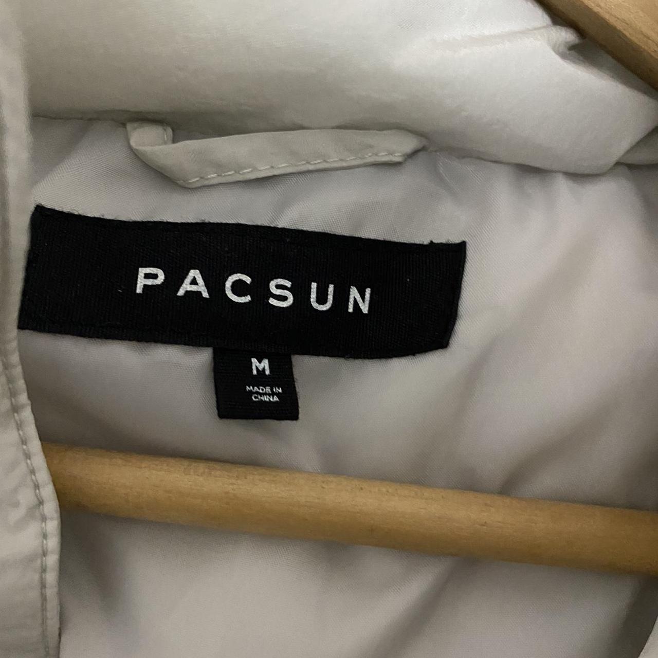 PacSun Men's White Jacket | Depop