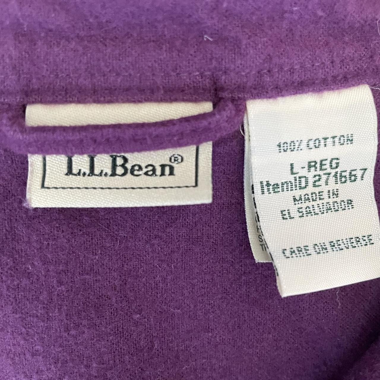 L.L.Bean Women's Purple Blouse | Depop