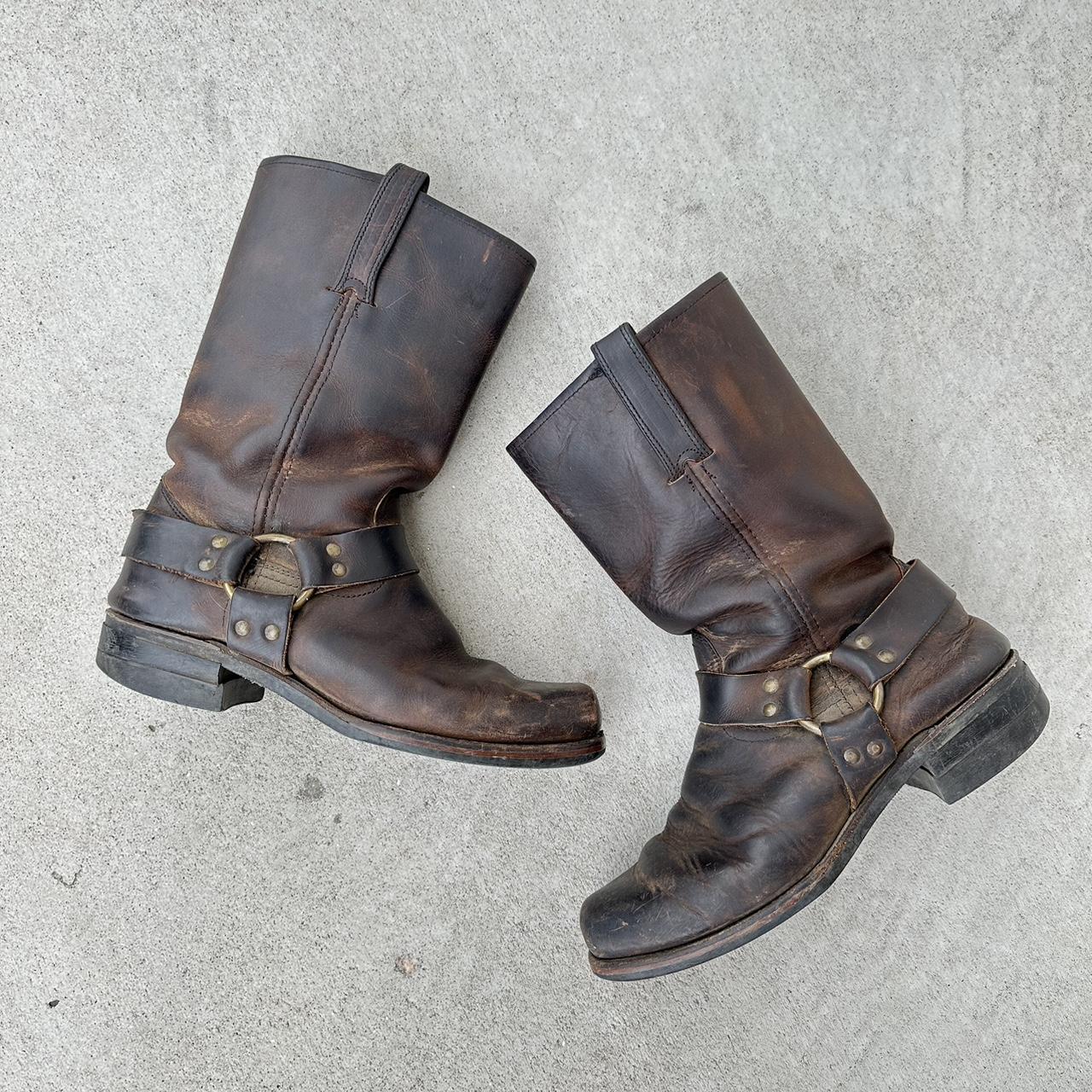 frye harness boots clearance