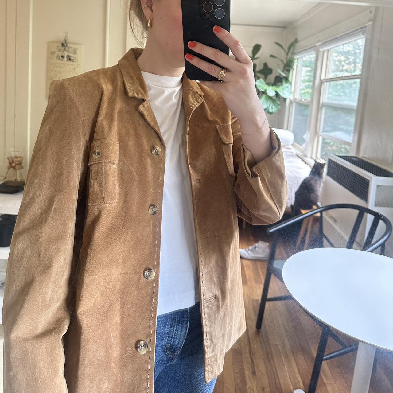 Style & Co Women's Tan Jacket Depop
