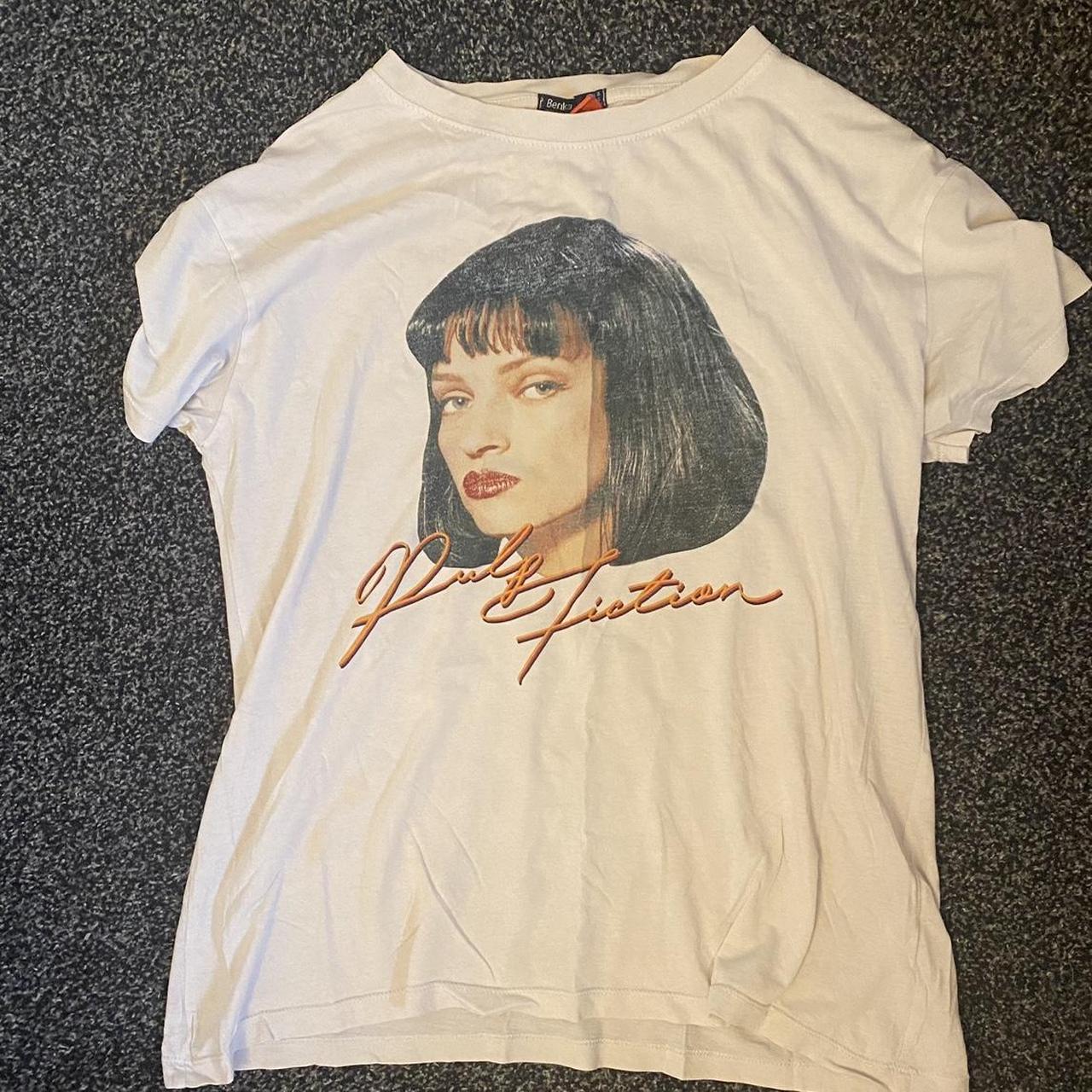 Pulp fiction t shirt bershka sale