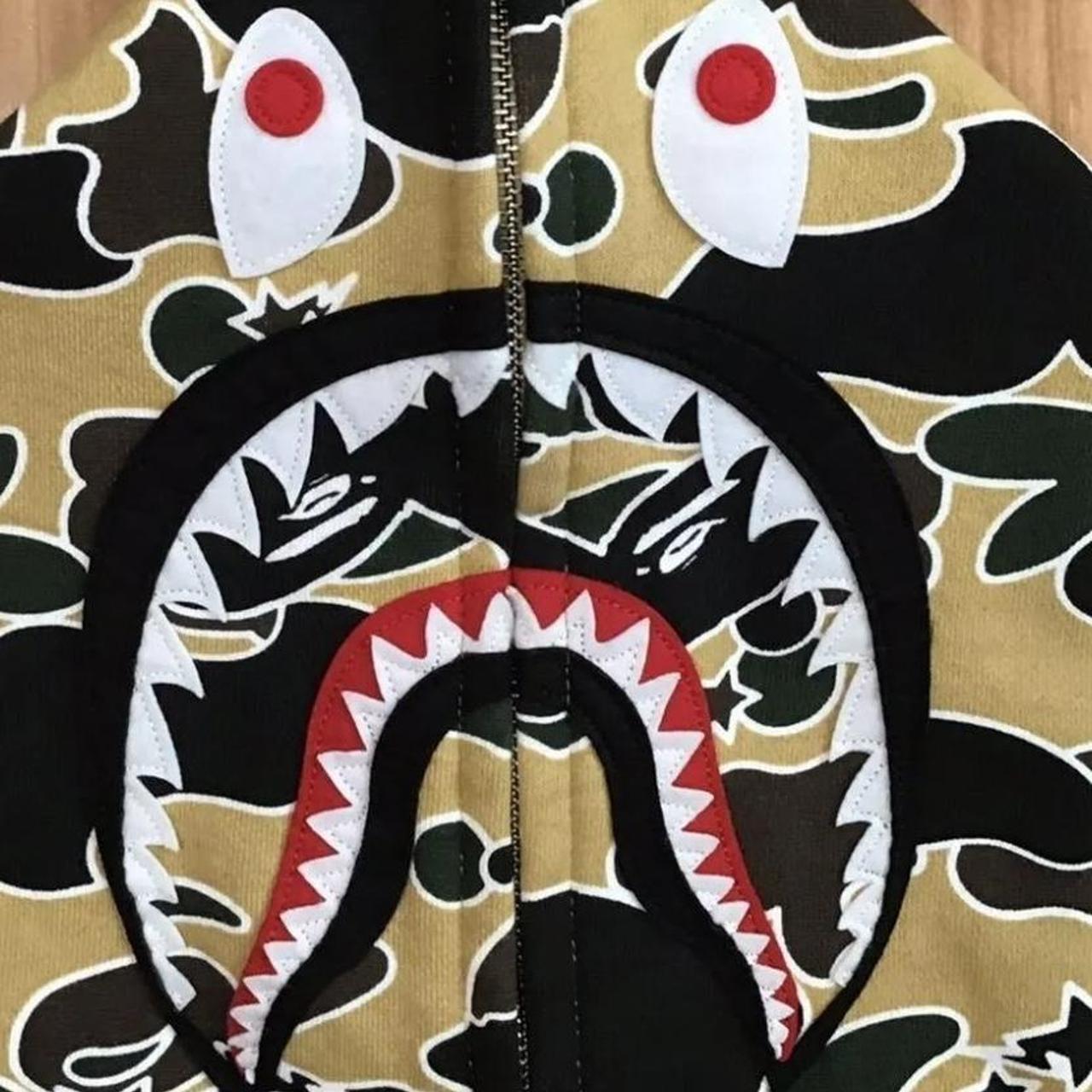 Camo bape zip up Brand new Authentic - Depop