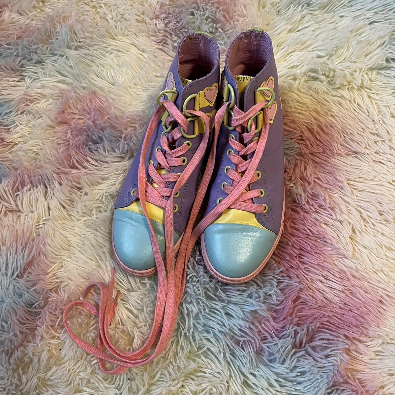 strange cvlt pastel high tops size 7 fair... Depop