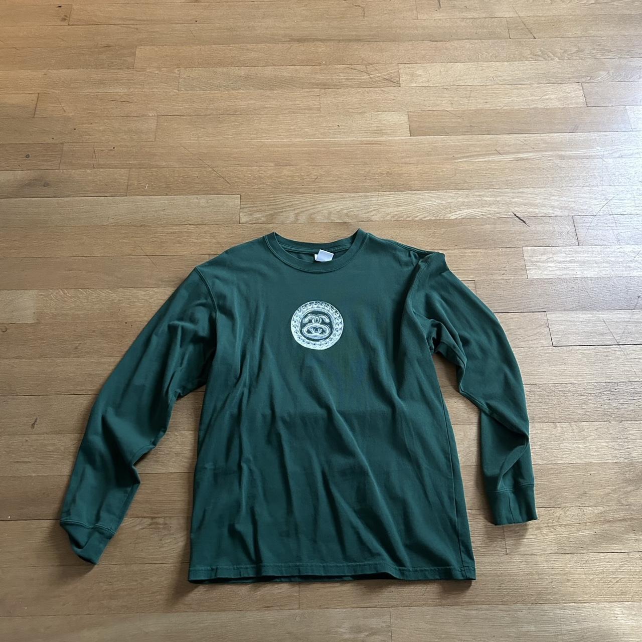 Green Nike X Stüssy Long sleeve (DM f size... - Depop