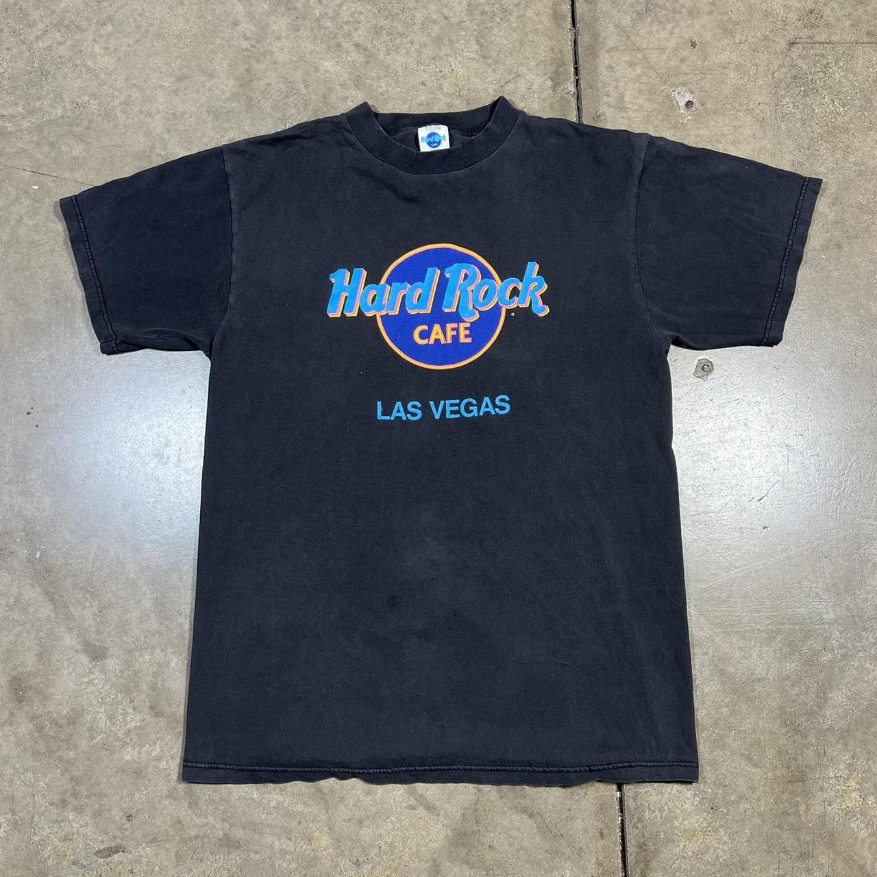 Vintage Hard Rock Cafe t shirt Hard Rock Cafe Las... - Depop