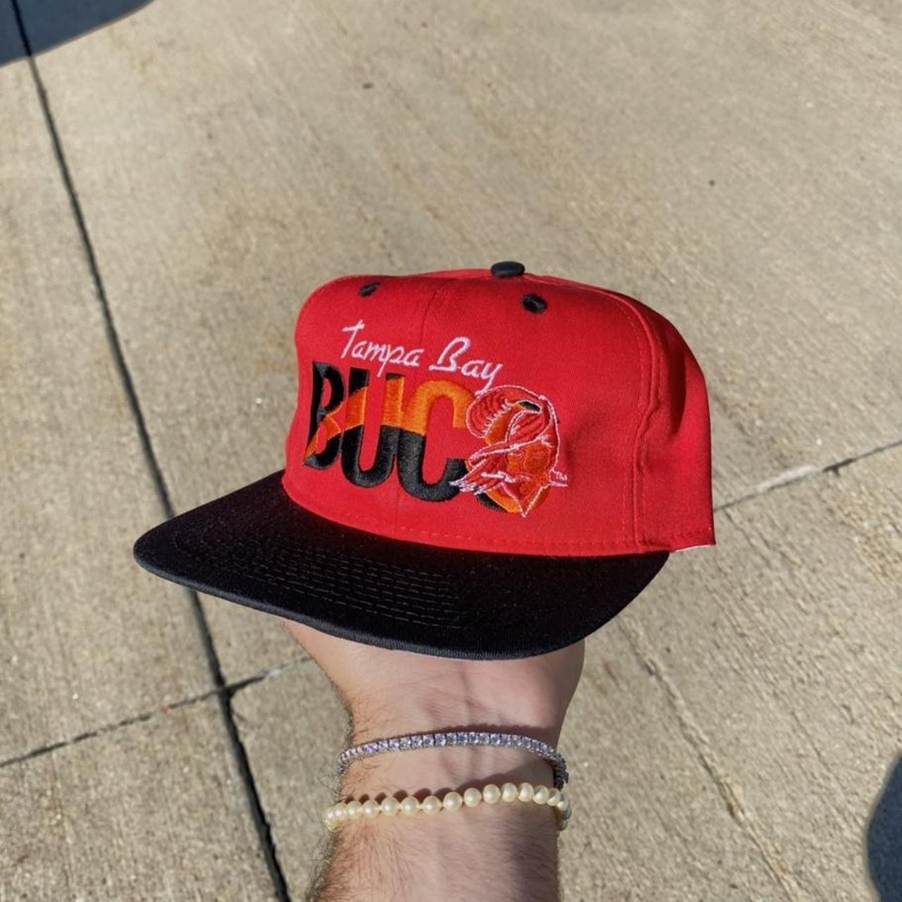 Vintage Tampa Bay Buccaneers Hat Tampa Bay - Depop