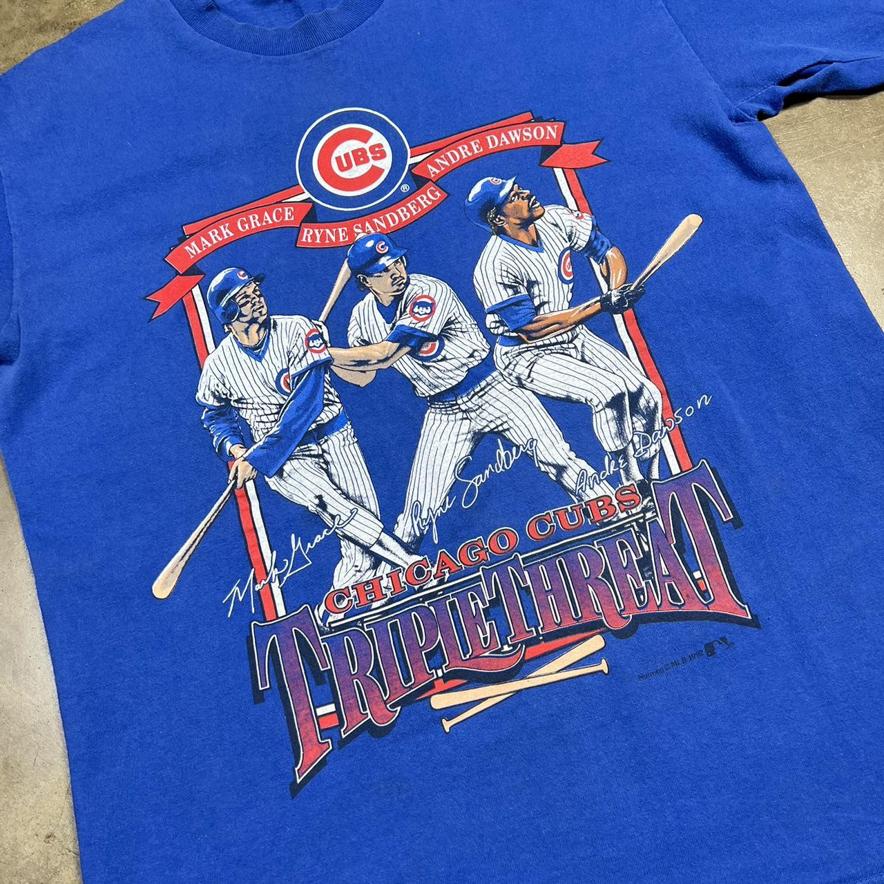 Vintage 1992 Ryne Sandberg Chicago Cubs Shirt 