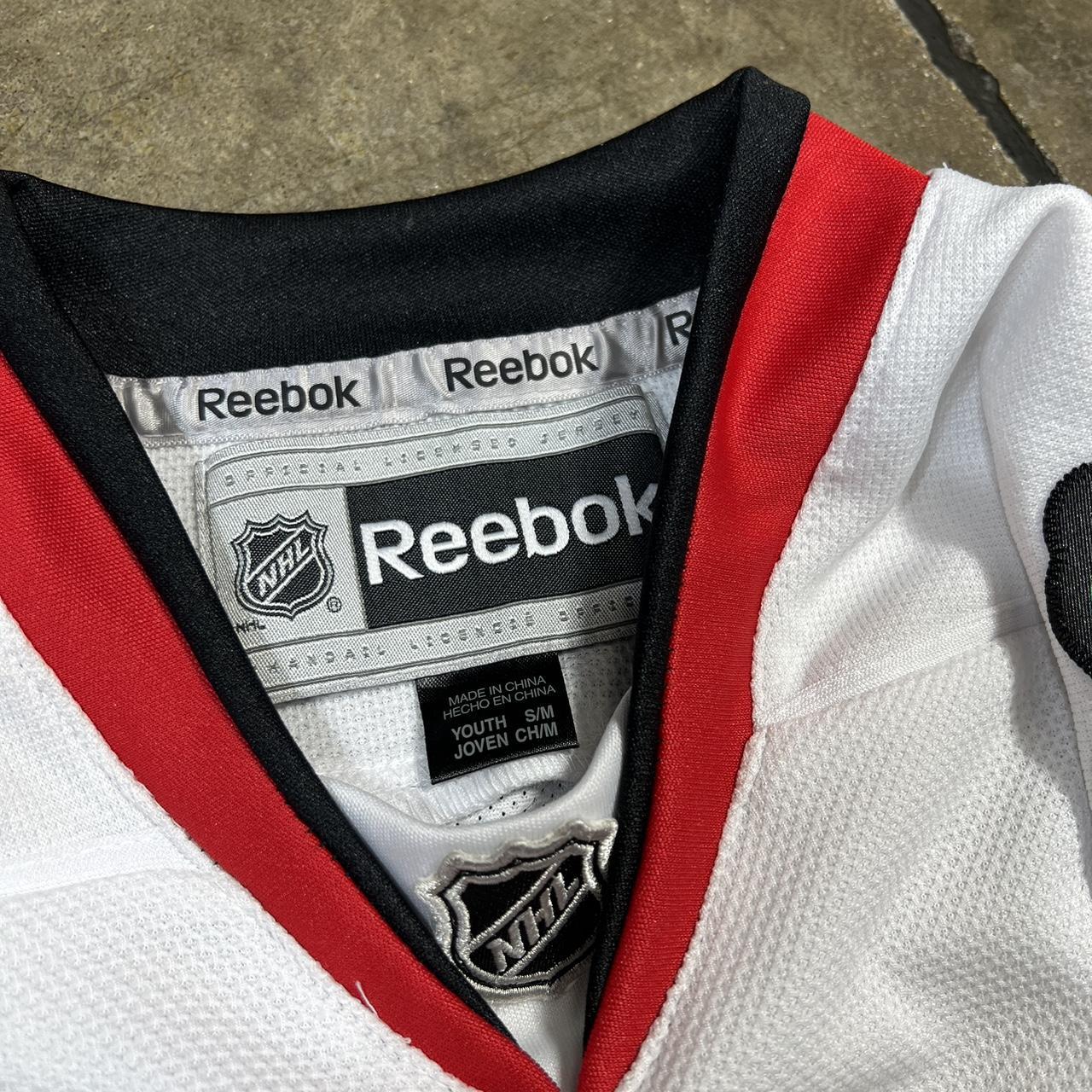 Chicago Blackhawks Reebok black alternate jersey - Depop