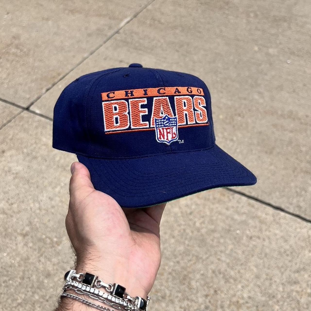 Vintage Chicago Bears Sports Specialties script hat - Depop