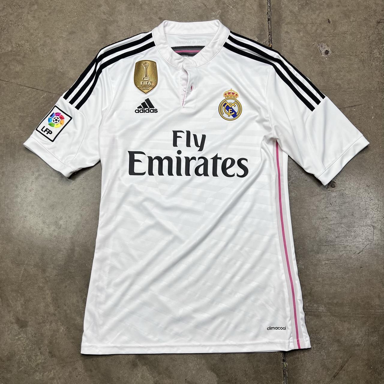 Real Madrid Adidas Football Club jersey Real... - Depop