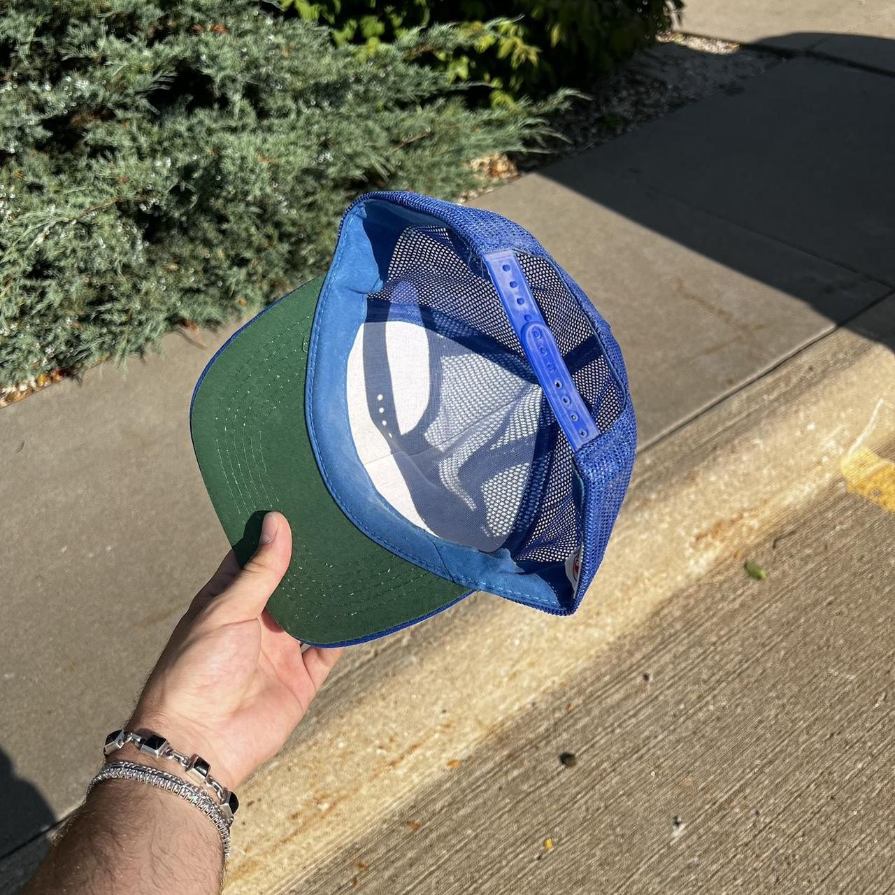 Vintage Chicago Cubs Trucker Hat Chicago Cubs - Depop