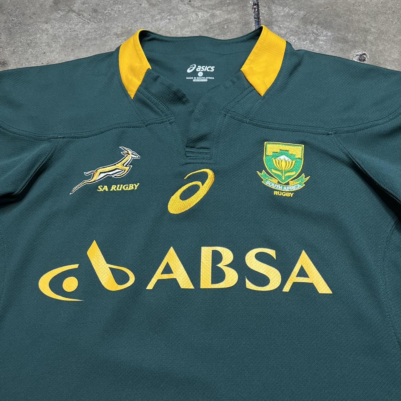 Asics South Africa Rugby Jersey - Green