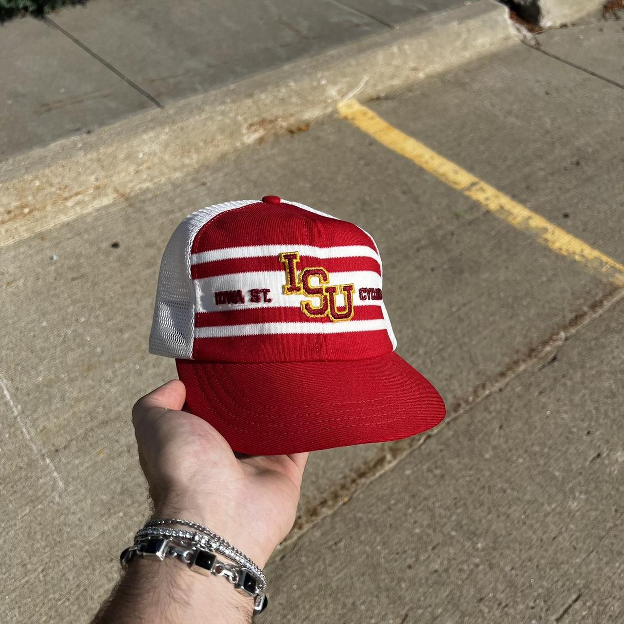 Vintage Iowa State Cyclones SnapBack hat Iowa - Depop