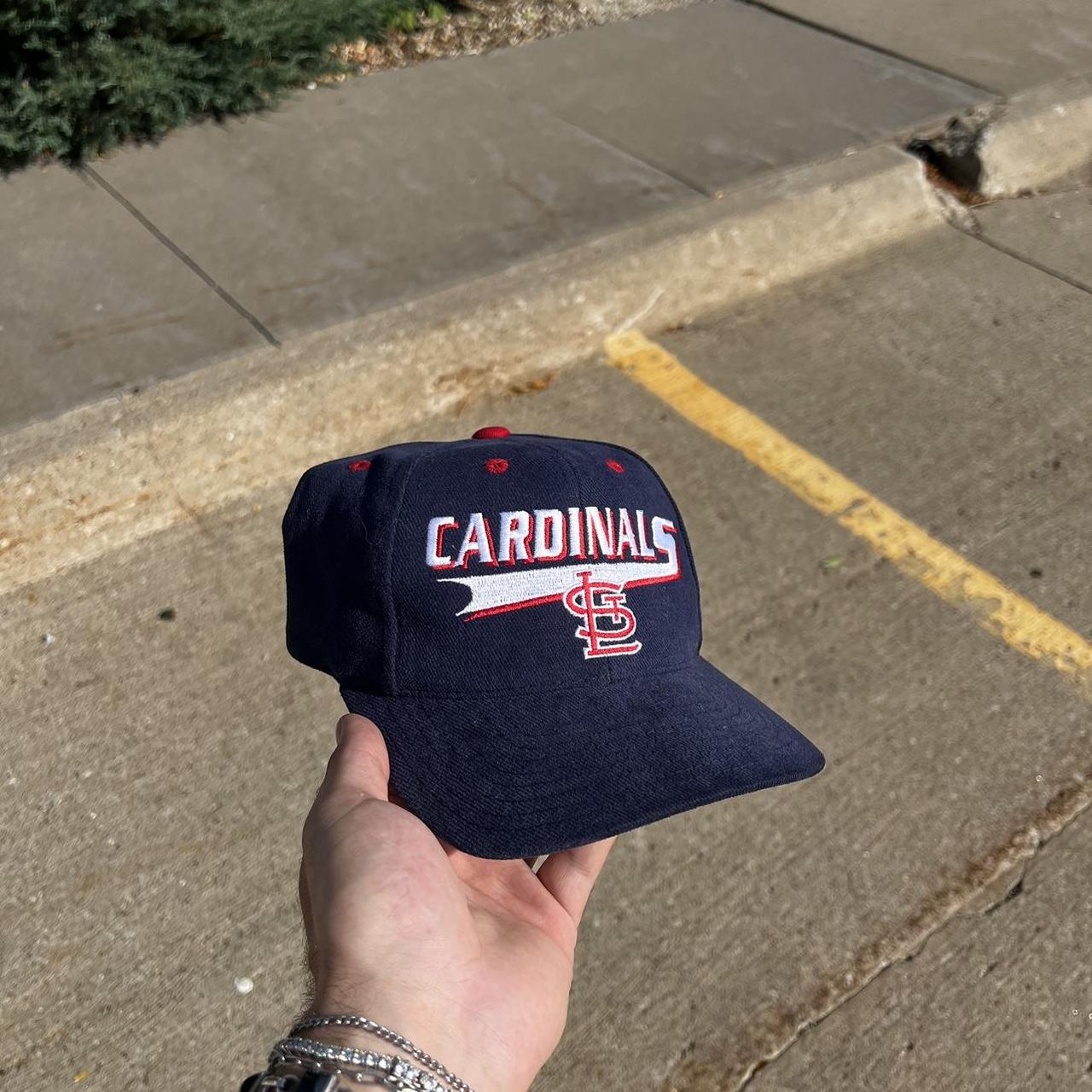 Vintage Saint Louis Cardinals SnapBack hat St Louis - Depop