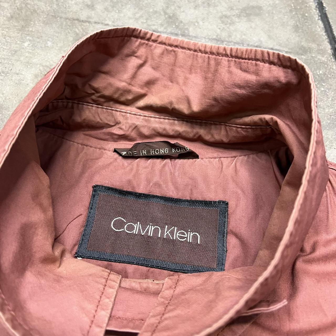 calvin klein pink bomber jacket