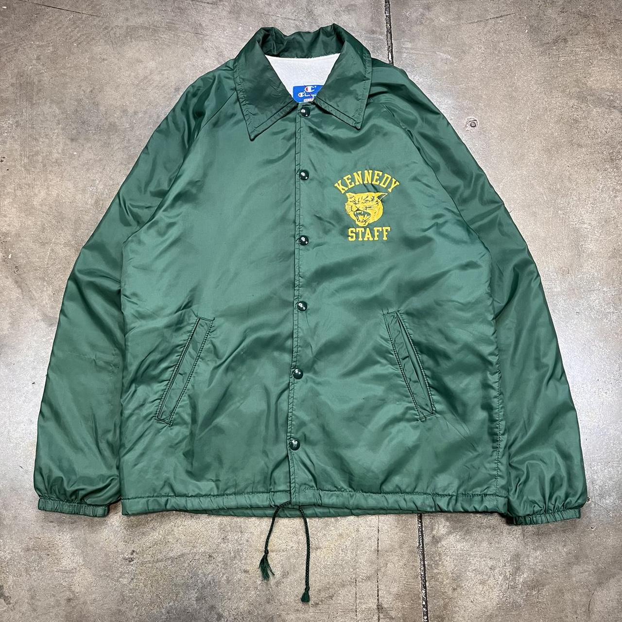 Vintage Champion Coaches Jacket Champion vintage. Depop