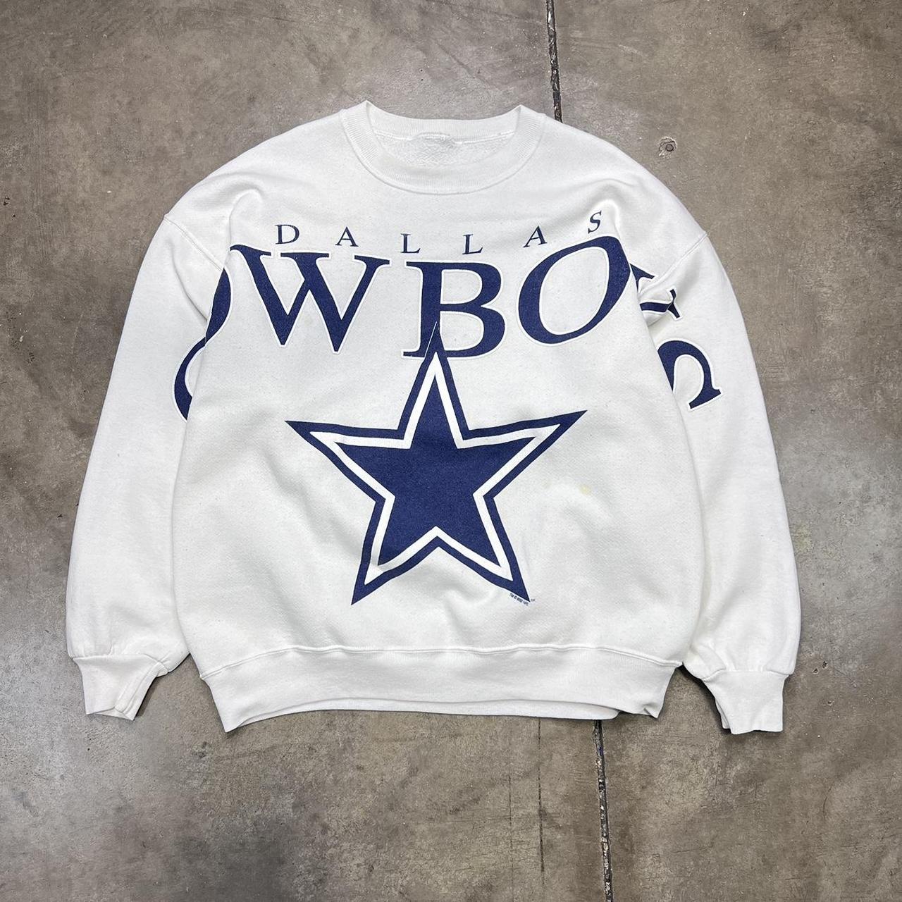 Vintage Dallas Cowboys Sweatshirt Dallas Cowboys - Depop
