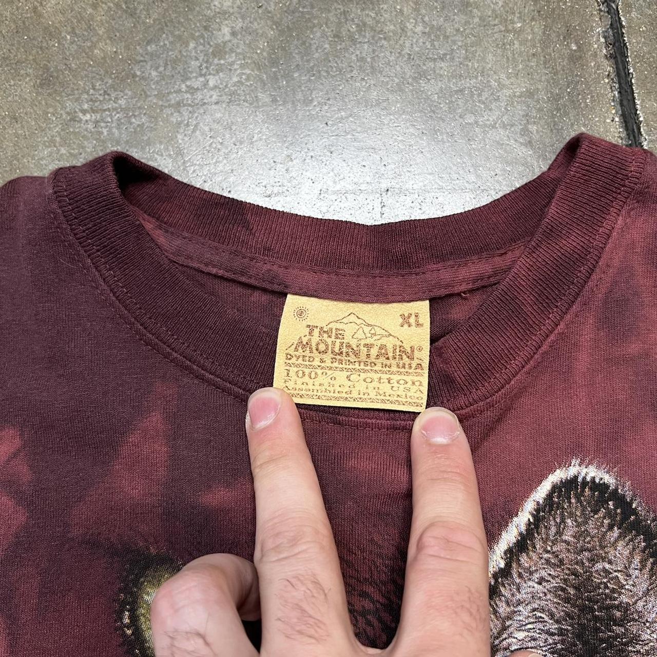 The Mountain Men's T-Shirt - Burgundy - XL