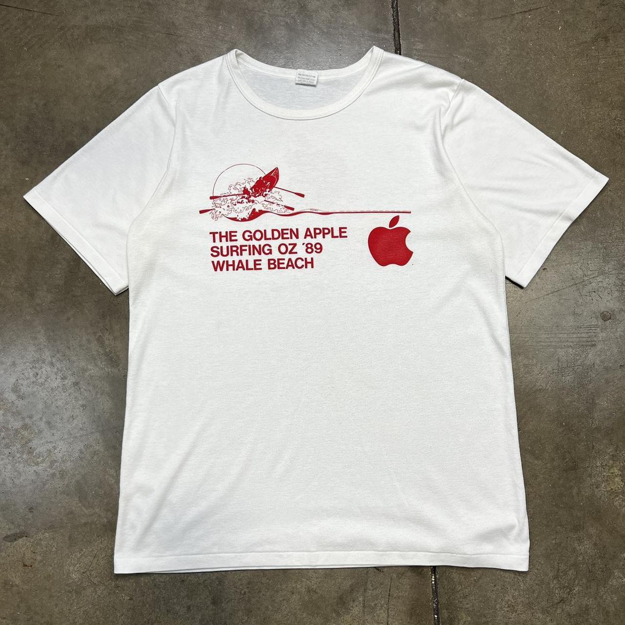 【HAVE A GOOD TIME 】Apple Core SS Tee APPLE CORE S/S TEE WHITE – have a good time