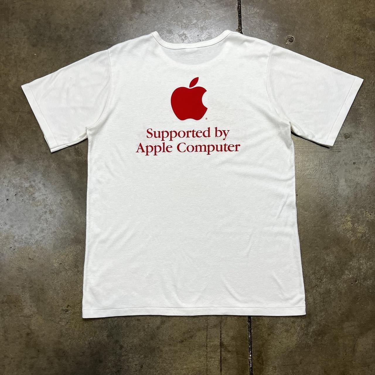 Apple - t Vintage Apple T shirt Apple Macintosh computer | Depop