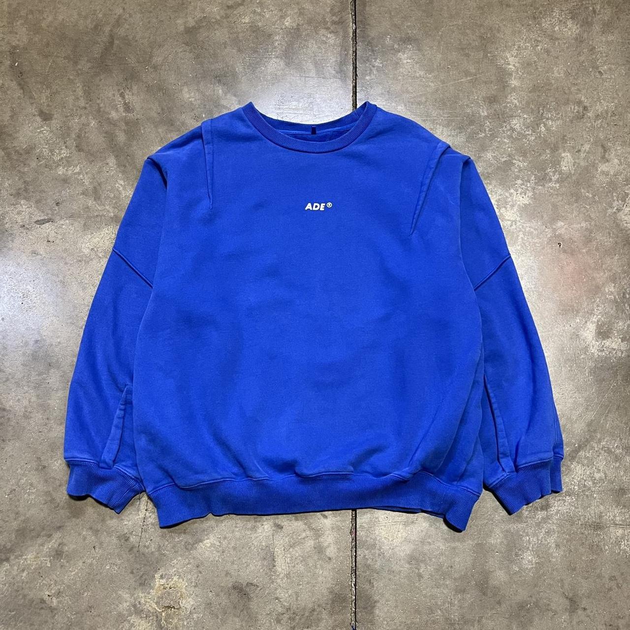 Ader Error Men's Sweatshirt - Blue - L – Ader Err… - image 1