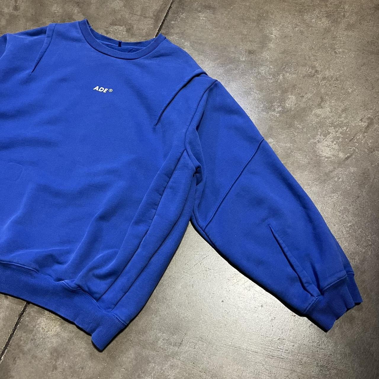 Ader Error Men's Sweatshirt - Blue - L – Ader Err… - image 4
