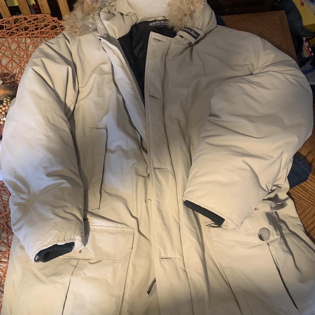 Woolrich Parka Duck down feathers and coyote fur... Depop