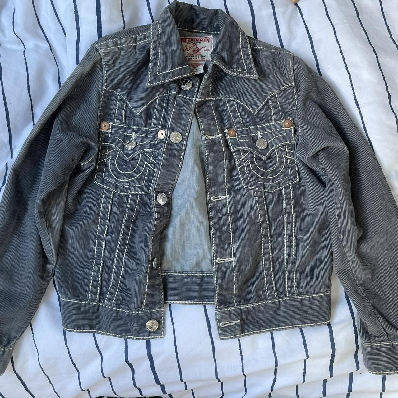 True religion store corduroy jacket