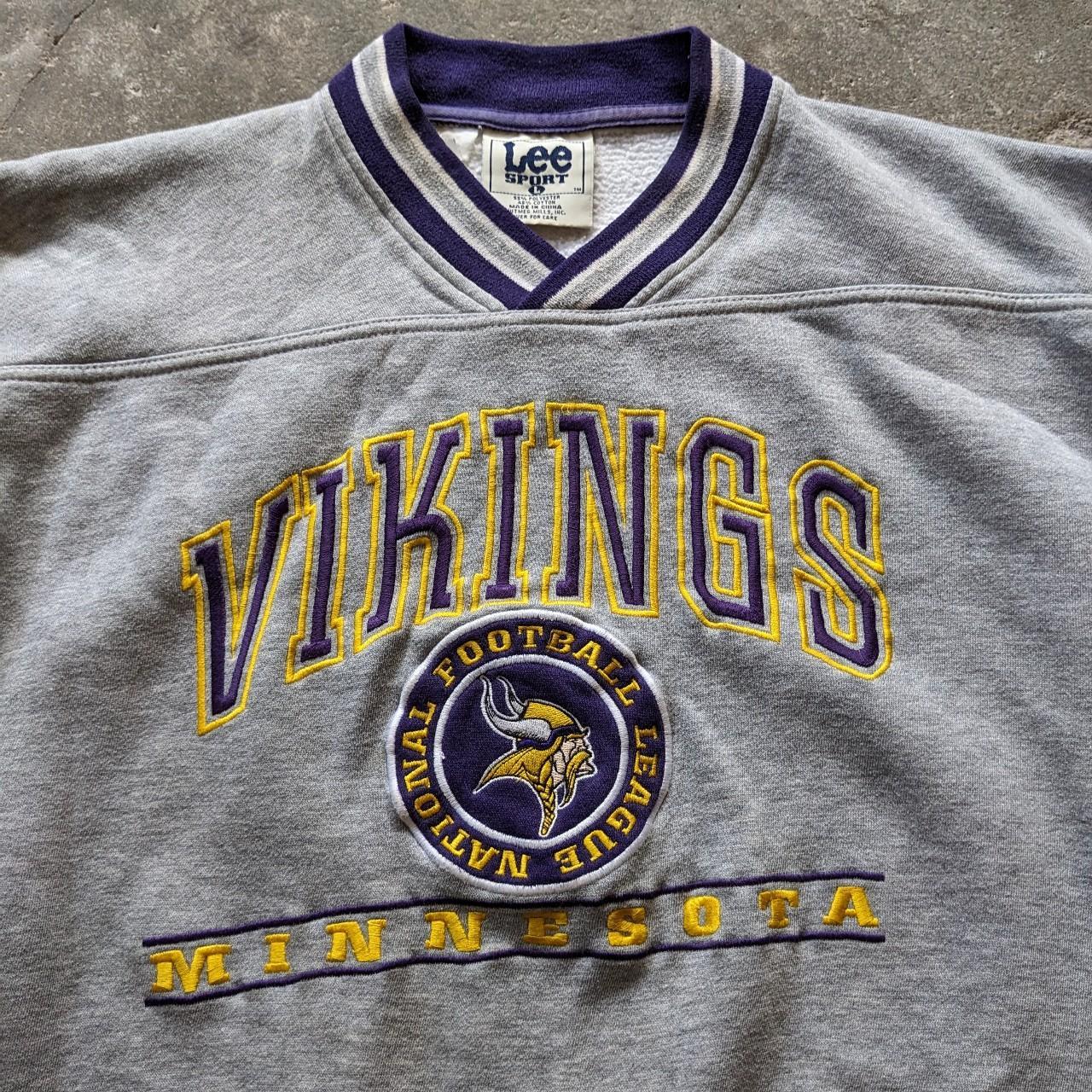 Vintage Minnesota Vikings NFL 90's Lee sport Crewneck – ATTASTORES