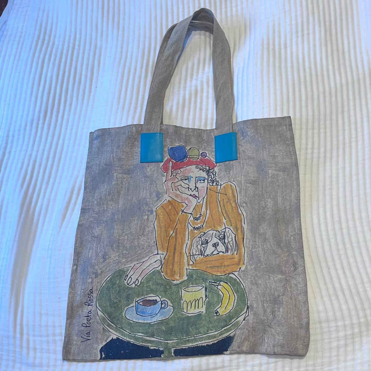 Limited Edition Gucci tote bag by artist Isabella... - Depop