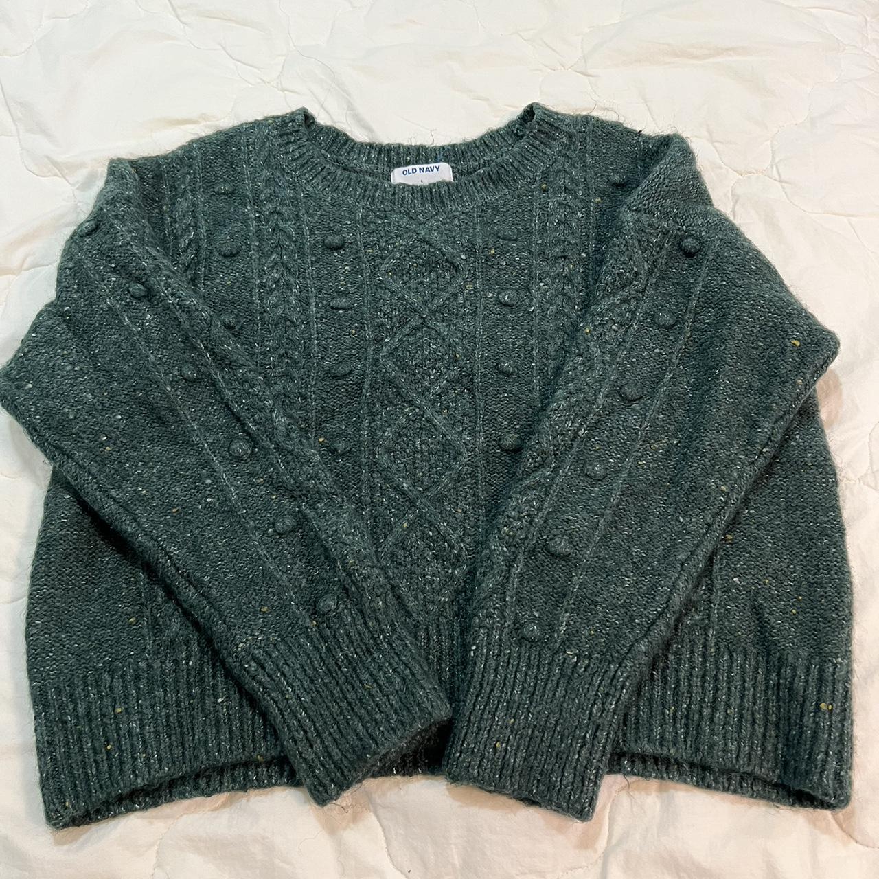 Green sweater old navy best sale