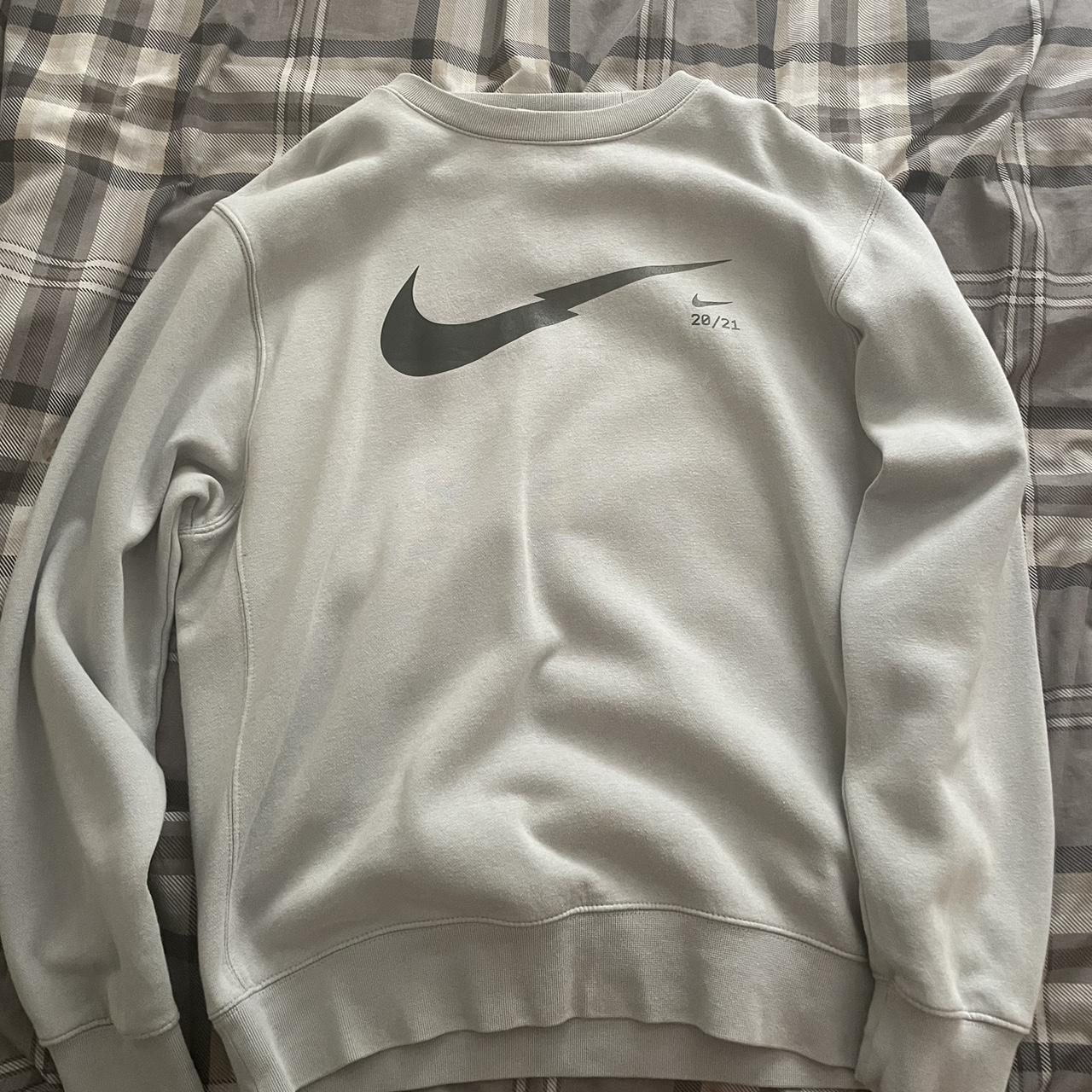 Plain grey nike jumper Clearance