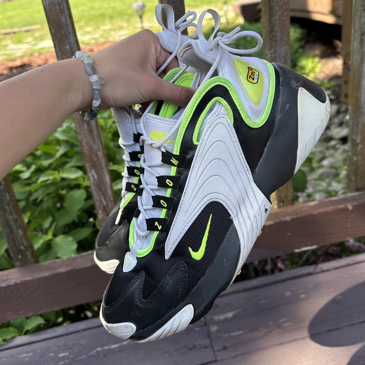 Nike zoom 2k black volt white on sale