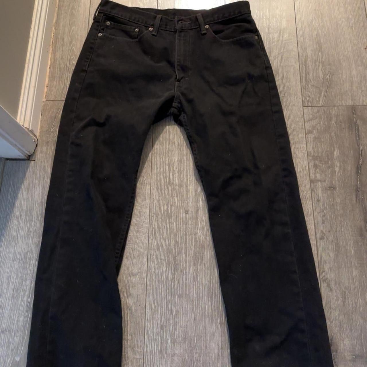 Levi’s 505 black jeans. Size 34x30. never worn before - Depop